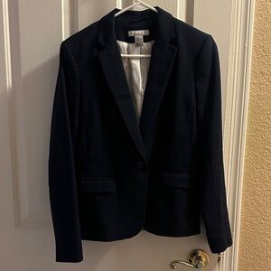 H&M Elegant Dark Navy Blazer